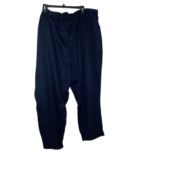 black TAPE- plus size pants with ruffled waist and cuffed hem. Size 3X - Picture 5 of 8